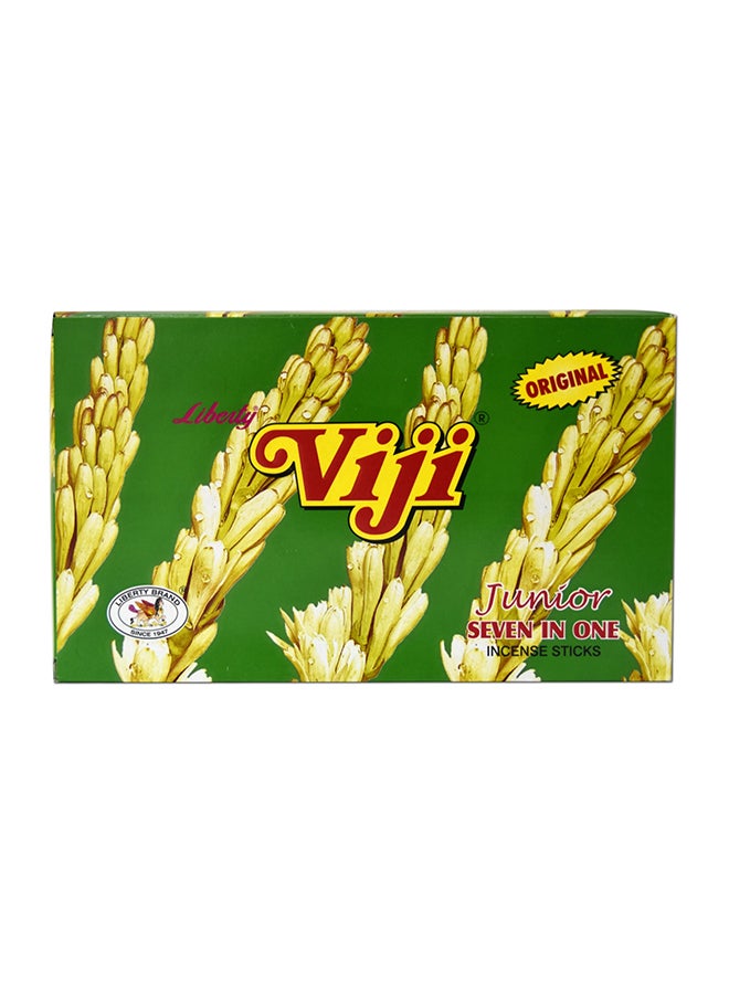 Liberty Pack Of 12 Viji 7 In 1 Incense Sticks Black 24cm