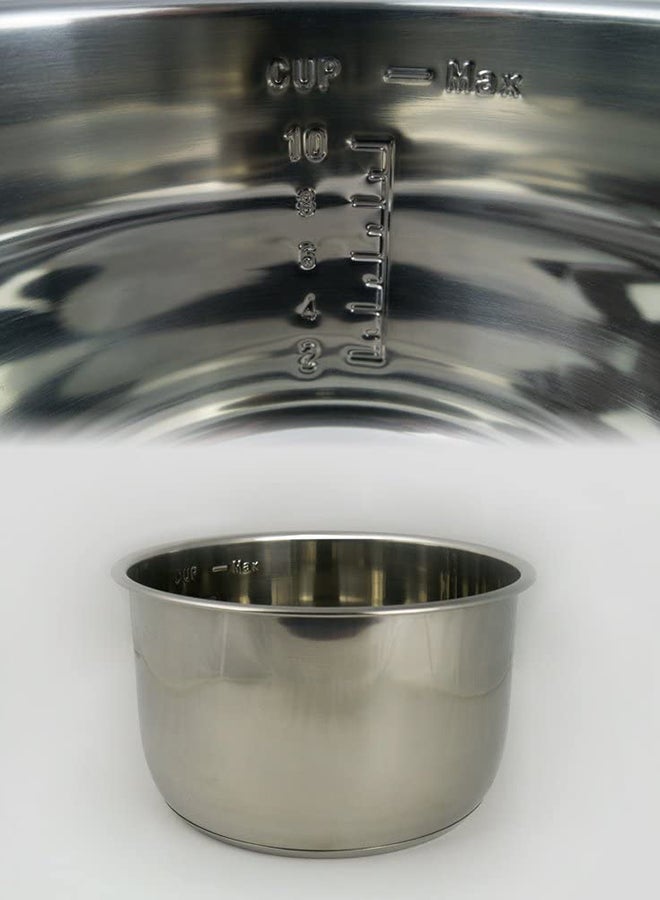 مديا وعاء طهي بالضغط الكهربائي بقوة 1000 وات سعة 6 لتر 6 L 1000 W MYSS6062 أبيض/ أسود - Image 5