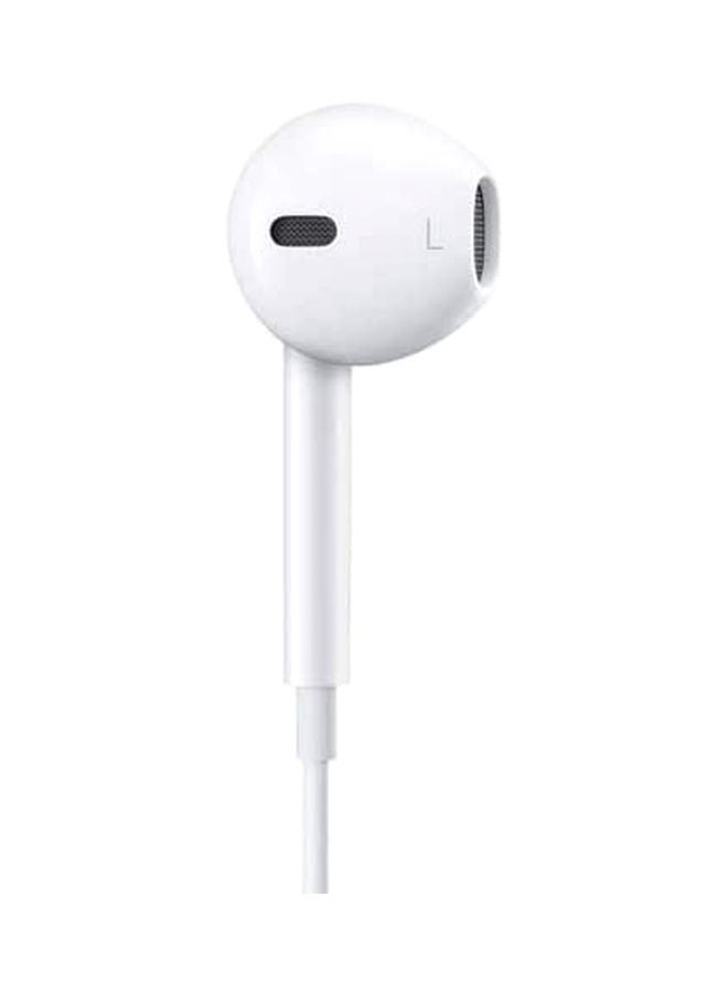 porodo - Soundtech Stereo Earphones With Lightning Connector White - Image 1