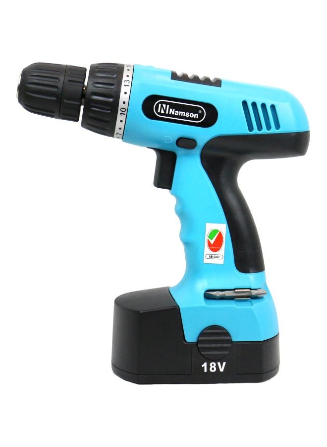NAMSON Cordless Drill Blue/Black - Image 1
