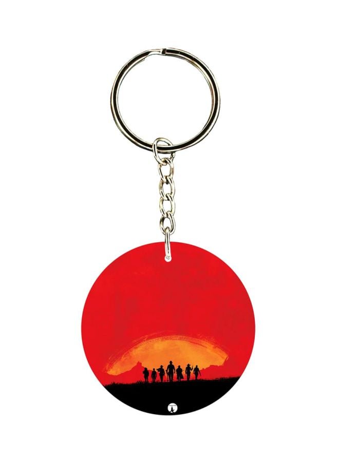 BP Red Dead Redemption 2 Printed Keychain