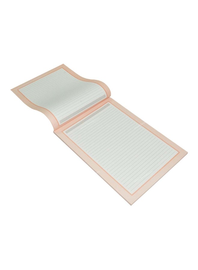 إف اي أس  طقم أوراق ملاحظات مقاس A4 مكوّن من 10 قطع برتقالي/أسود - Image 2