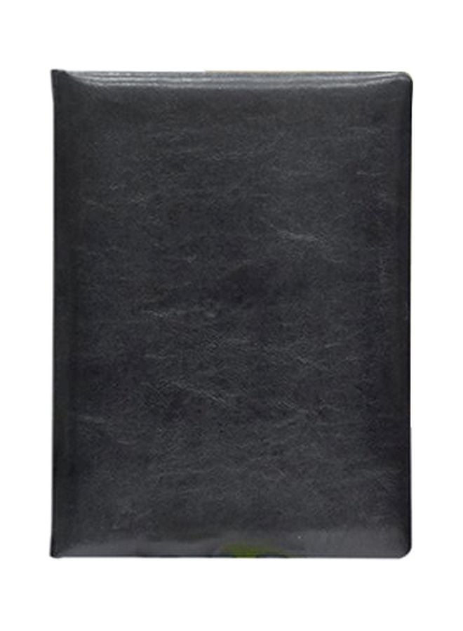 FIS A4 Polyurethane Certificate File Holder Black/White - Image 1