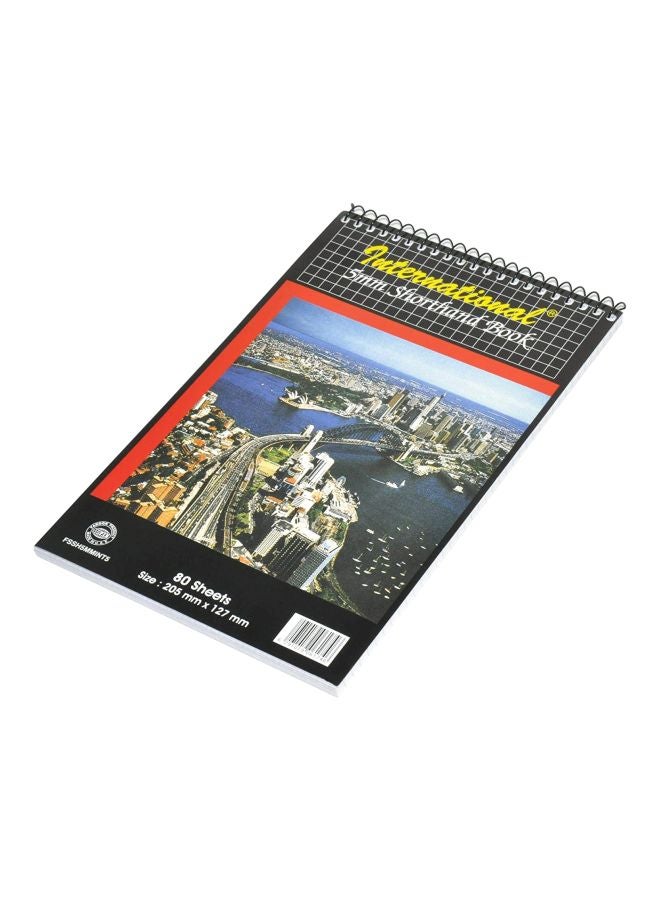 إف اي أس  طقم دفاتر ملاحظات لكتابة الاختصارات من 20 قطعة أسود/ أبيض - Image 3