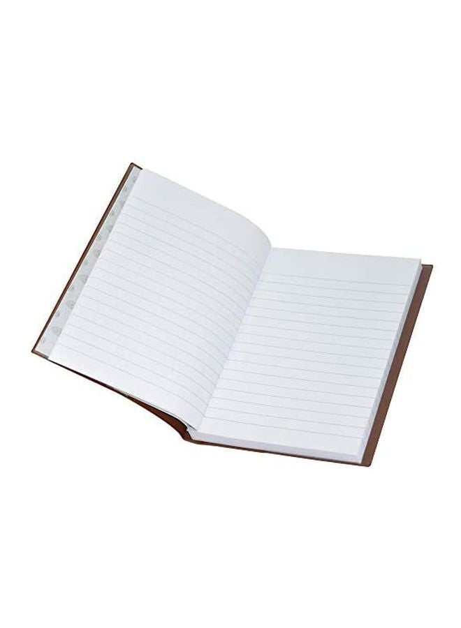 FIS 5-Piece 2 Quire A6 Notebook Set Brown - Image 2