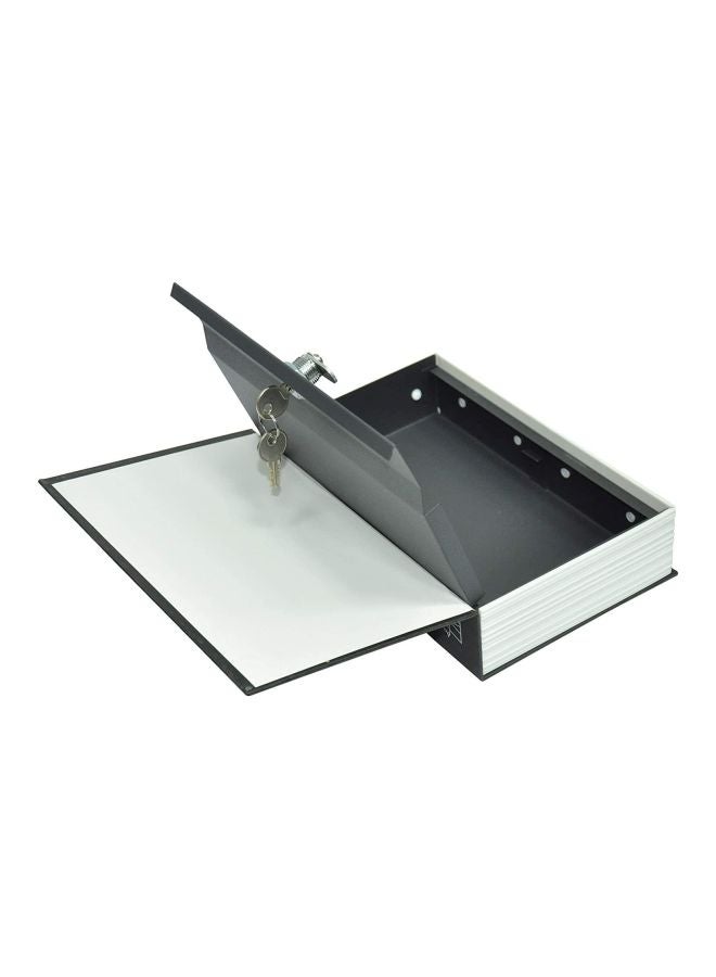 FIS Steel Storage File Safety Box Grey/White - Image 2