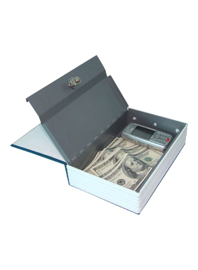 FIS Steel Storage File Safety Box Grey/White - Image 3