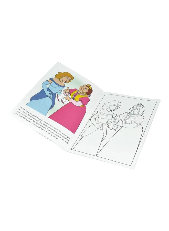 FIS 12-Piece The Goose Girl Coloring Book Set Multicolour - Image 3