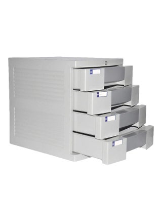 4-Drawer File Cabinet With Key Grey - v1599063265/N18609331A_1
