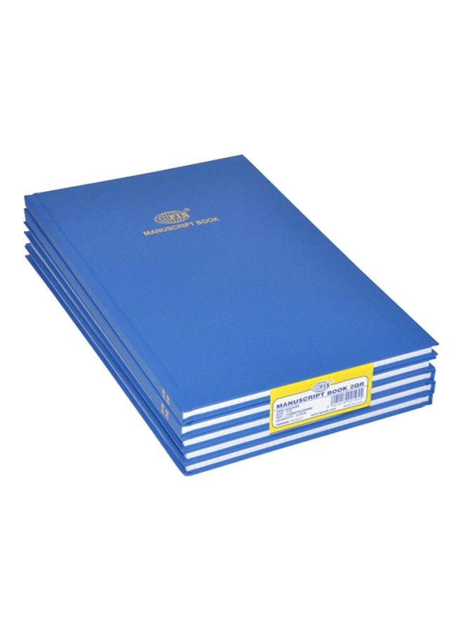 FIS 5-Piece Manuscript Notebook Set Blue - Image 1