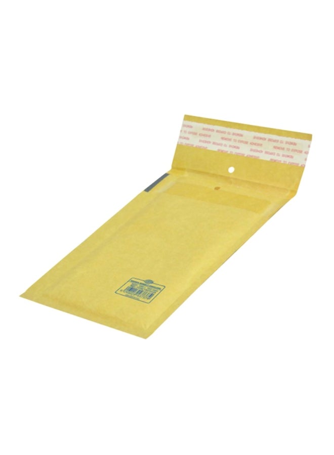 12-Piece Peel And Seal Bubble Envelope Set Brown