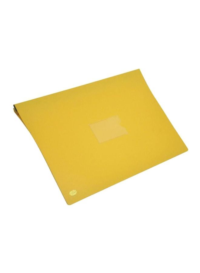 إف اي أس  حامل ملفات مع عصا معدنية أصفر - Image 2