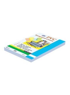 FIS Transparent PVC Binding Sheets Clear  - Image 2