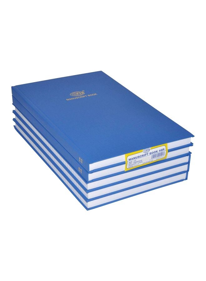FIS 5-Piece Manuscript Notebook Set Blue - Image 1