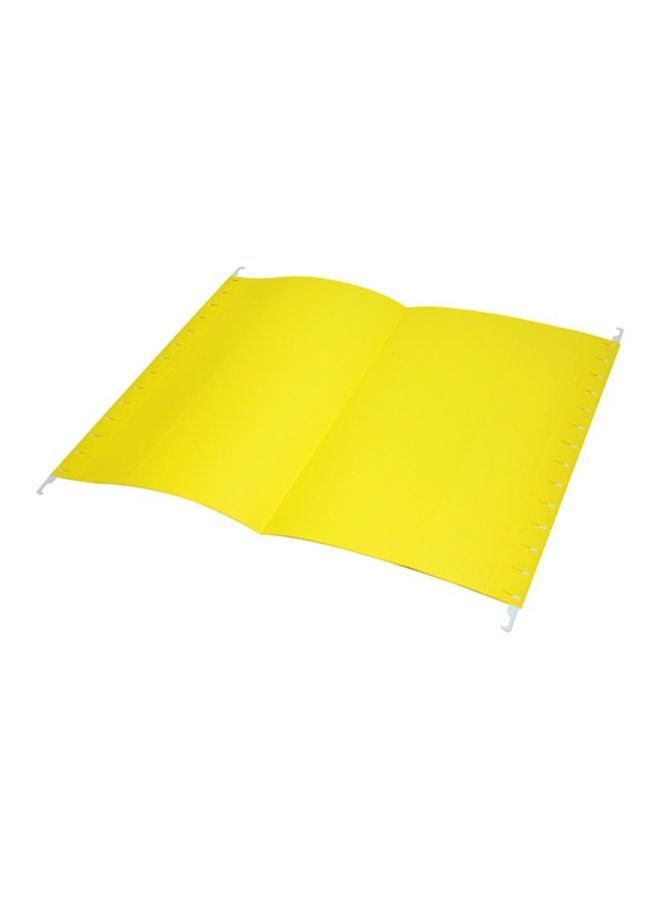 FIS 50-Piece Suspension Folder Yellow - Image 2