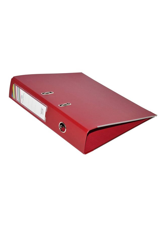 FIS Fixed Mechanism Box File Maroon - Image 3