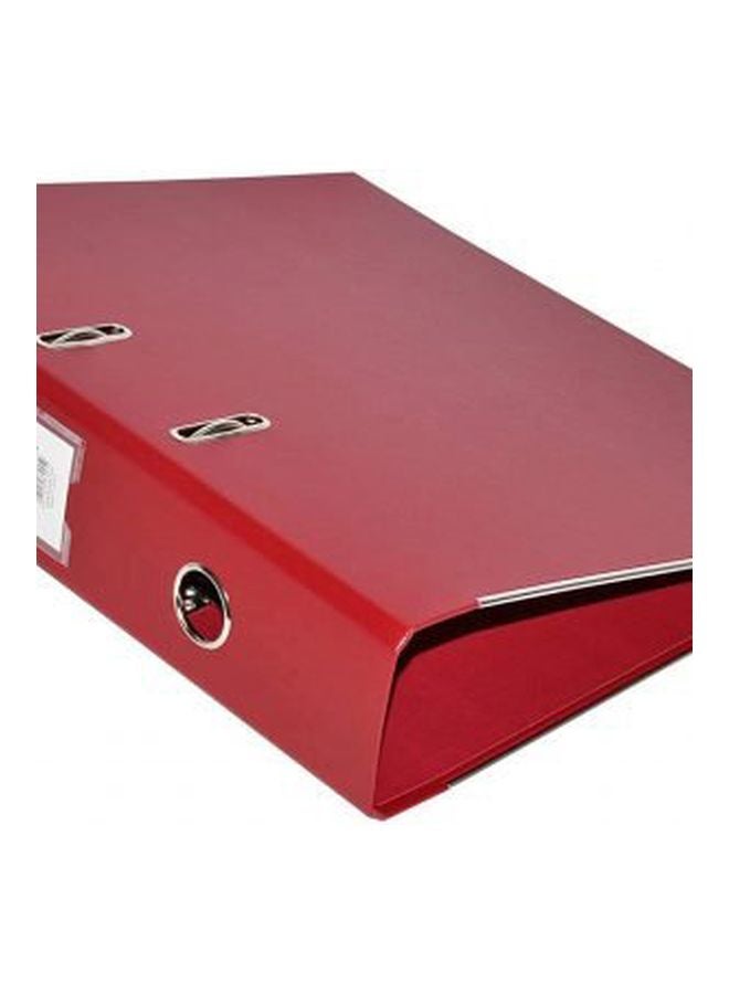 FIS Fixed Mechanism Box File Maroon - Image 4