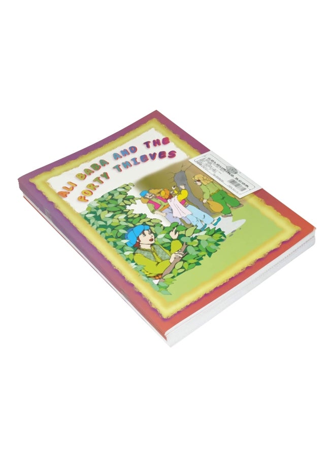 FIS 12-Piece Alibaba And The Forty Thieves Coloring Book Set Green/red/Blue - Image 1