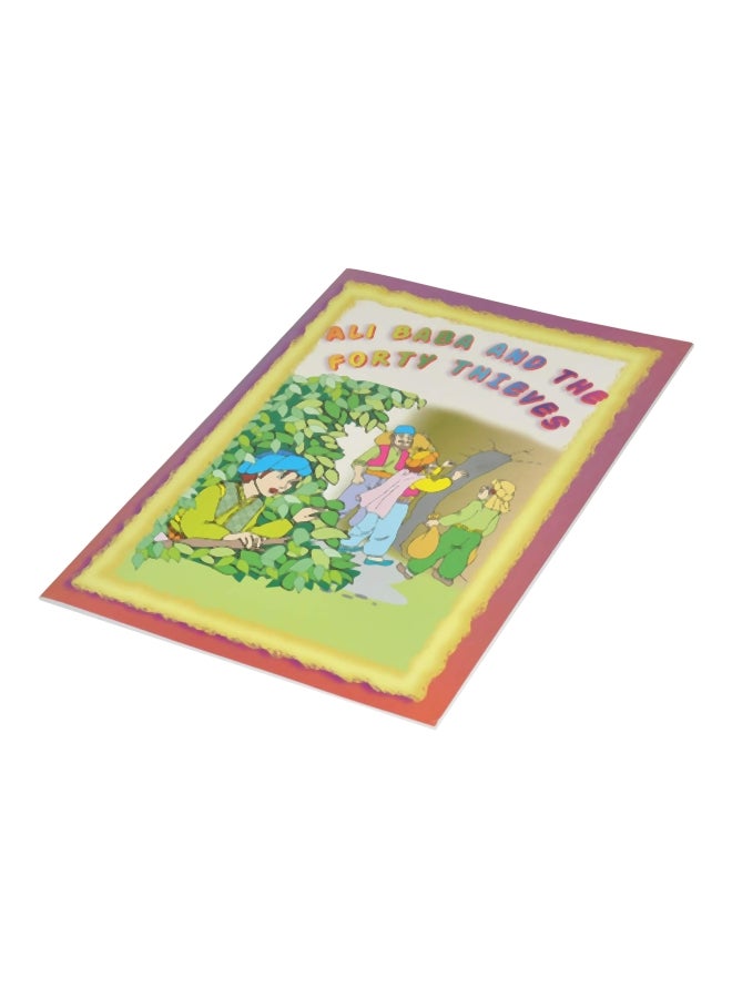 FIS 12-Piece Alibaba And The Forty Thieves Coloring Book Set Green/red/Blue - Image 2