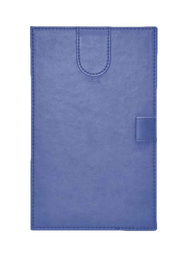 إف اي أس  مجلد للفواتير مع حامل للقلم أزرق - Image 1