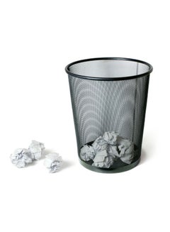 FIS Metal Waste Basket Black  - Image 3