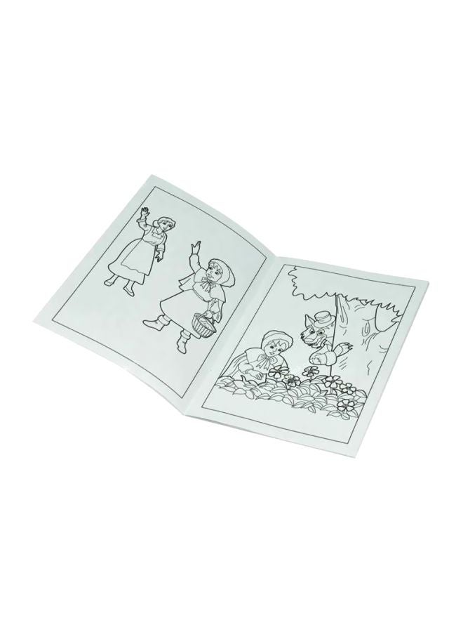 إف اي أس  مجموعة دفاتر تلوين مقاس A5 من 12 قطعة متعدد الألوان - Image 2