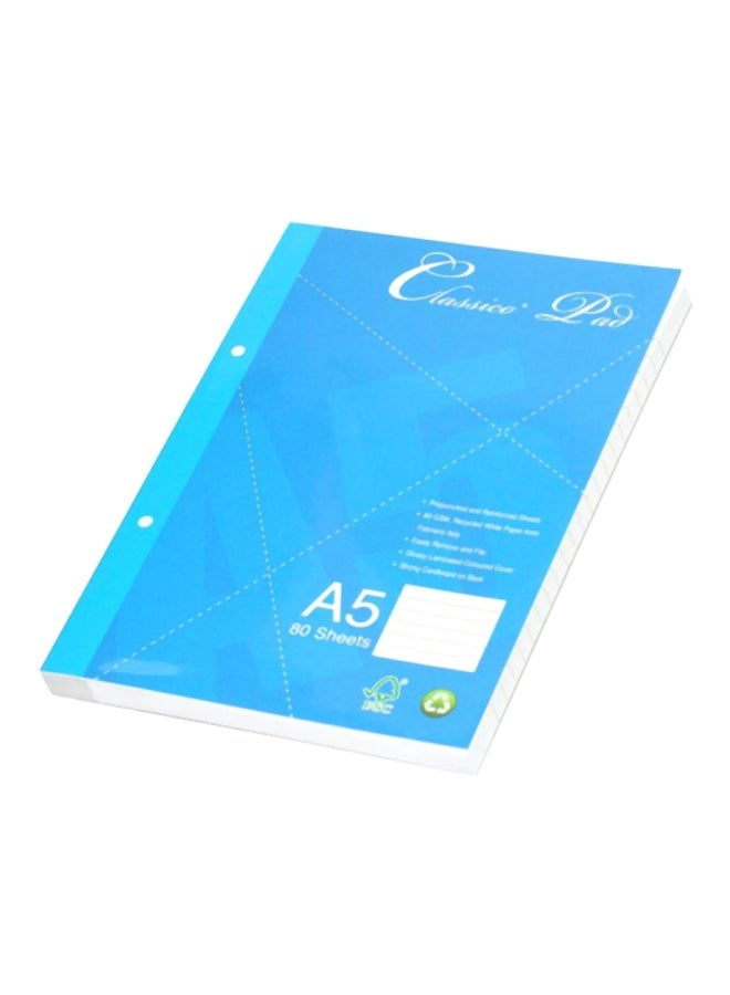 FIS Classico A5 Writing Pads Blue - Image 1