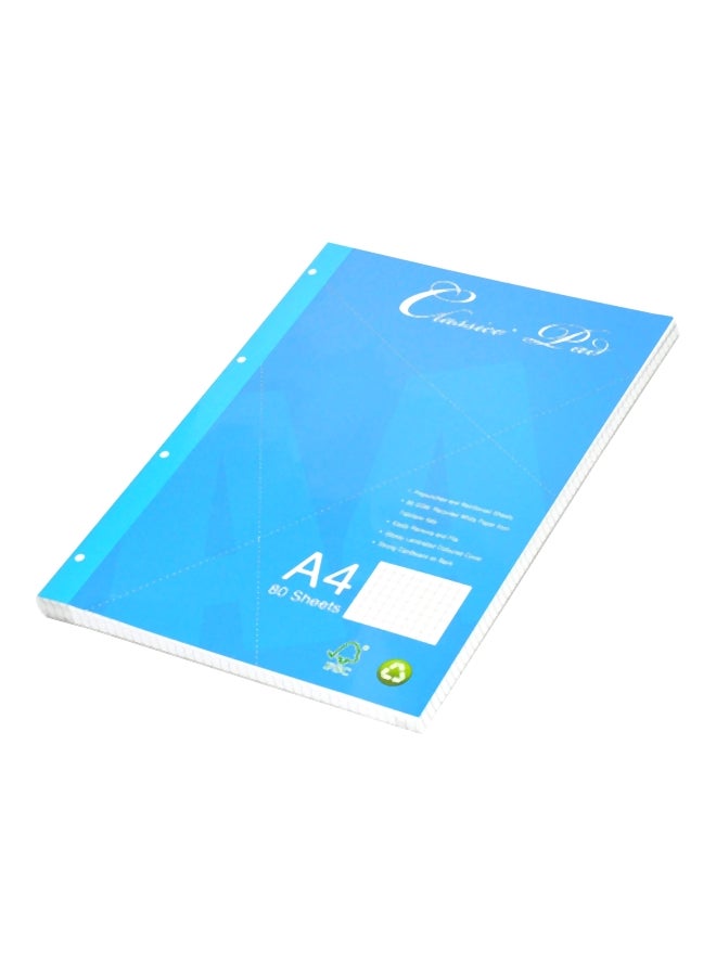 FIS Classico A5 Writing Pads Blue/White - Image 1