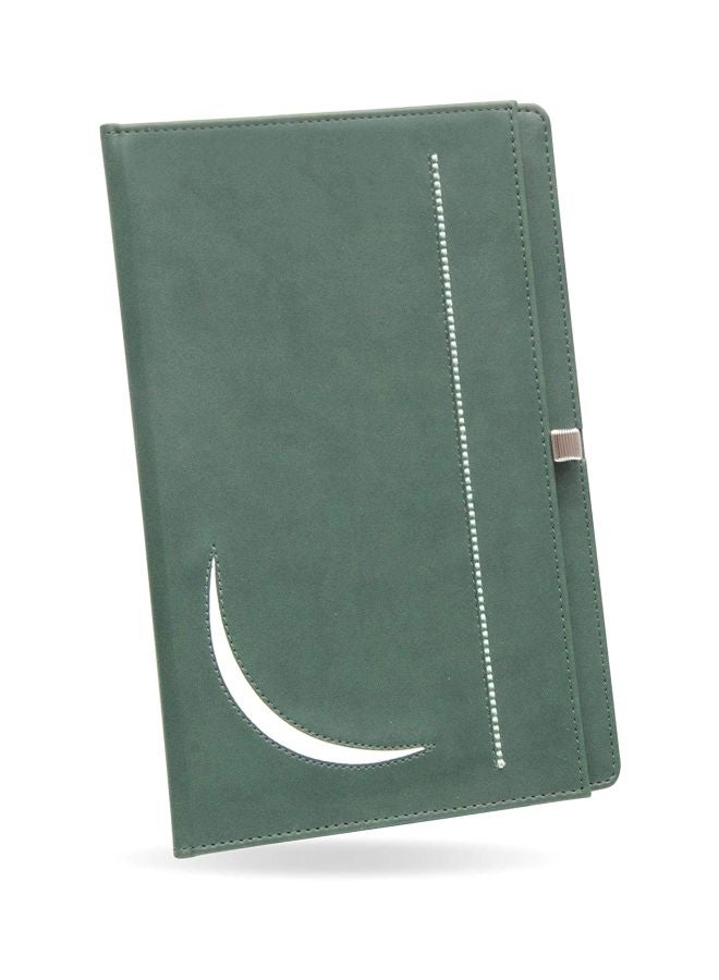 FIS Bill Folder With Pen Holder Green/White - Image 3