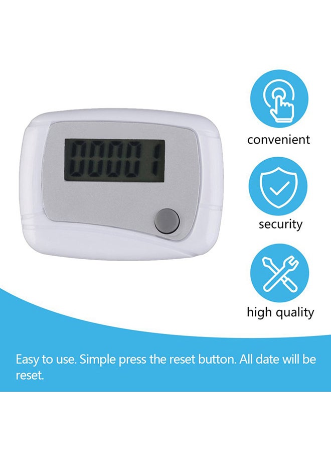 Generic - Portable Mini Digital LCD Running Step Pedometer 41x3.2x2cm - Image 1