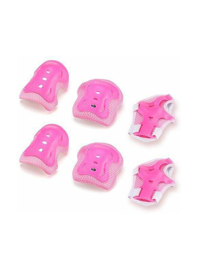 Generic 6-Piece Skating Protector Set Pink One Size  - Image 2
