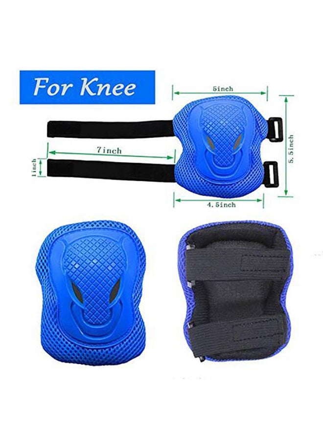 Kanteen Store 6-Piece Large Skating Protector Set Blue One Size  - Image 3