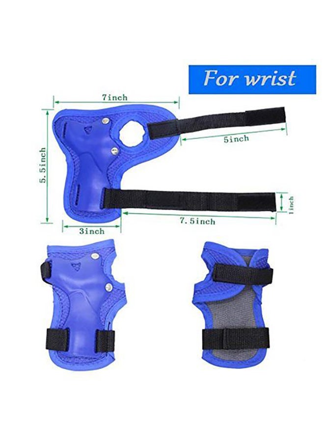Kanteen Store 6-Piece Large Skating Protector Set Blue One Size  - Image 4
