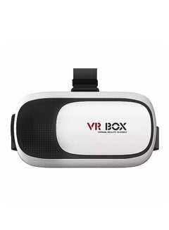 ماركة غير محددة سماعة رأس VR لتصوير الفيديو بتصميم ثلاثي الأبعاد أبيض/ أسود  - Image 1