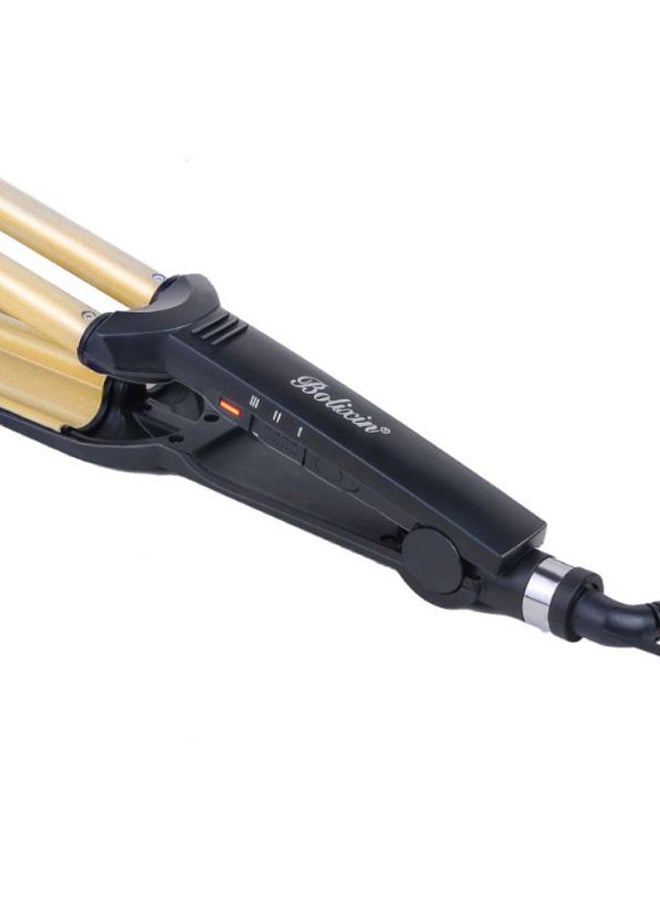Beauenty Professional Hair Curling Iron Black/Yellow 30cm - Image 3
