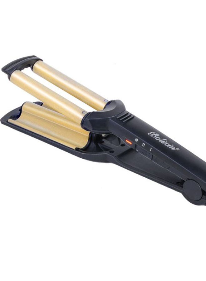 Beauenty Professional Hair Curling Iron Black/Yellow 30cm - Image 2