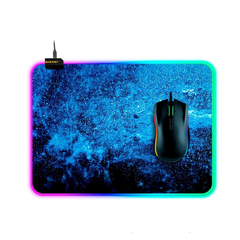 Rock Pow RGB Gaming Mouse Pad With 14 Lighting Mode  - Image 2