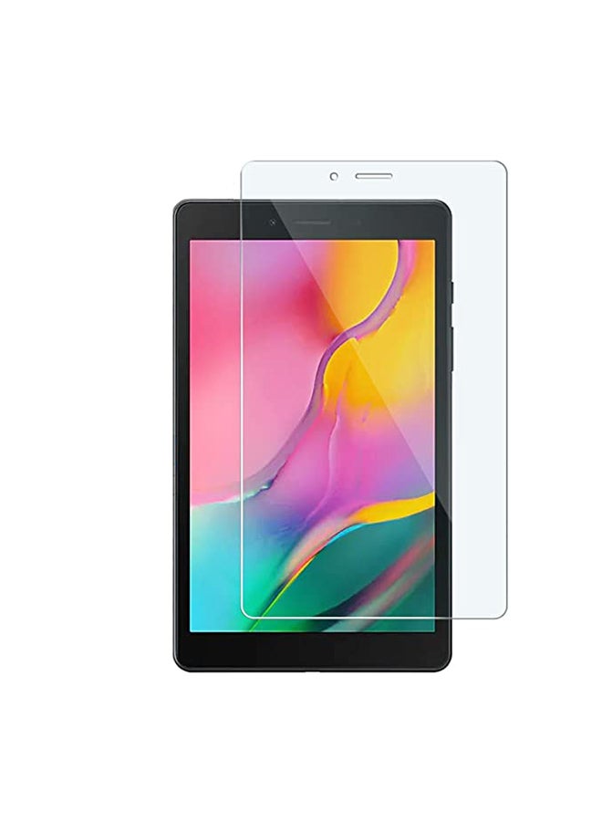 HD Scratch Proof Tempered Glass 9H Films Premium Quality Tempered Glass Screen Protector for Samsung Galaxy Tab A 8.0 (2019) T295 Clear - Image 1