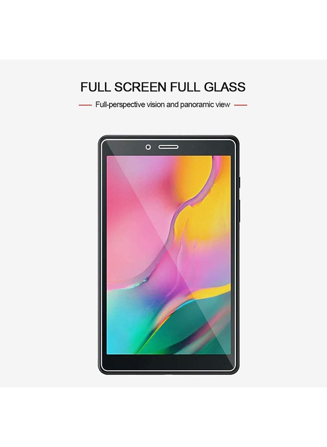 HD Scratch Proof Tempered Glass 9H Films Premium Quality Tempered Glass Screen Protector for Samsung Galaxy Tab A 8.0 (2019) T295 Clear - Image 2