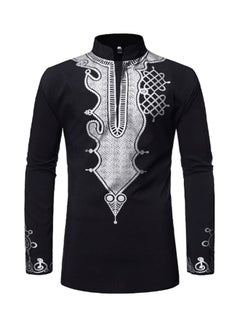 Lucky Cross-Border Kurta Black/Silver  - Image 1