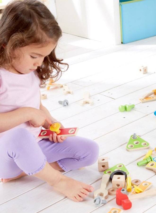 Hape 17-Piece Fix-It Tool Kit - Image 4