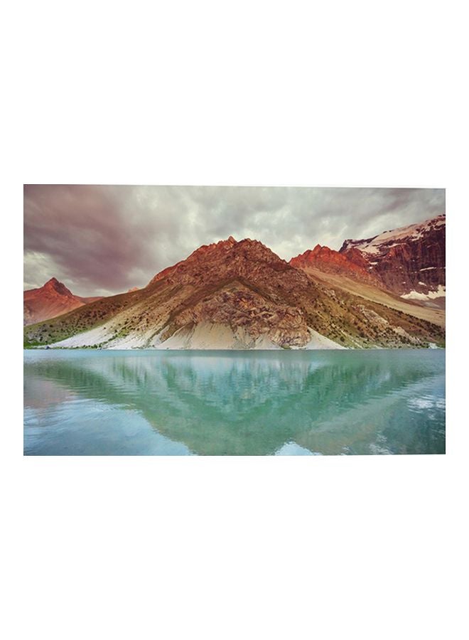 Landscape Printed Wall Art Blue/Brown/Grey 52x80cm - v1599121683/N40078162A_1