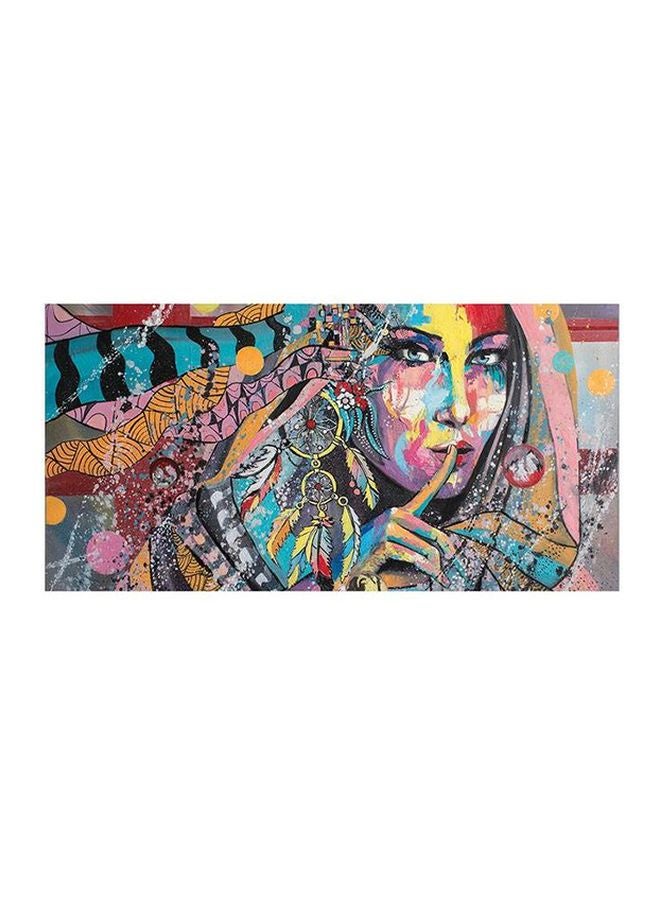 Sasb Decorative Wall Painting Multicolour 30x15cm - Image 1