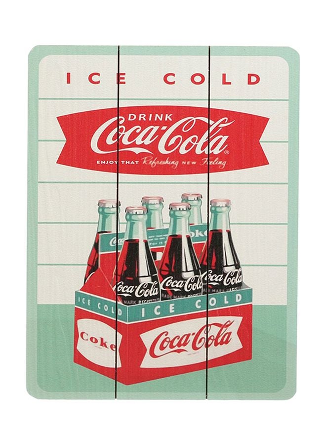 Ice Cold Coco-Cola Themed Wall Decal Red/Blue/White 20x30cm - v1599123844/N40090129A_1