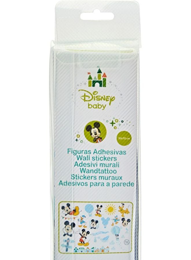 STOR Mickey Mouse Themed Wall Sticker Multicolour 70x50cm  - Image 3