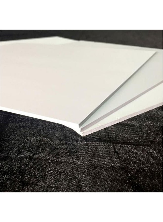 ساسب - لوحة فنية لديكور الحائط بدون إطار بصورة شاطئ وردي/أزرق/أصفر 30x15سم - Image 1