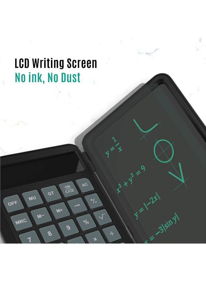 Aibecy Calculator With Drawing Pad Black - Image 3