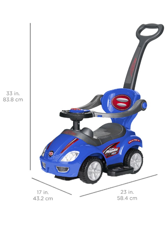 Cool Baby 3-In-1 Ride On Push Walker Car - Image 5
