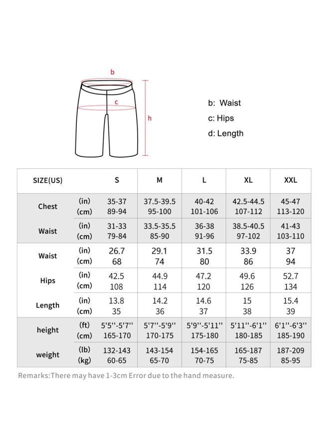 ARSUXEO Elastic Drawstring Training Shorts S  - Image 3