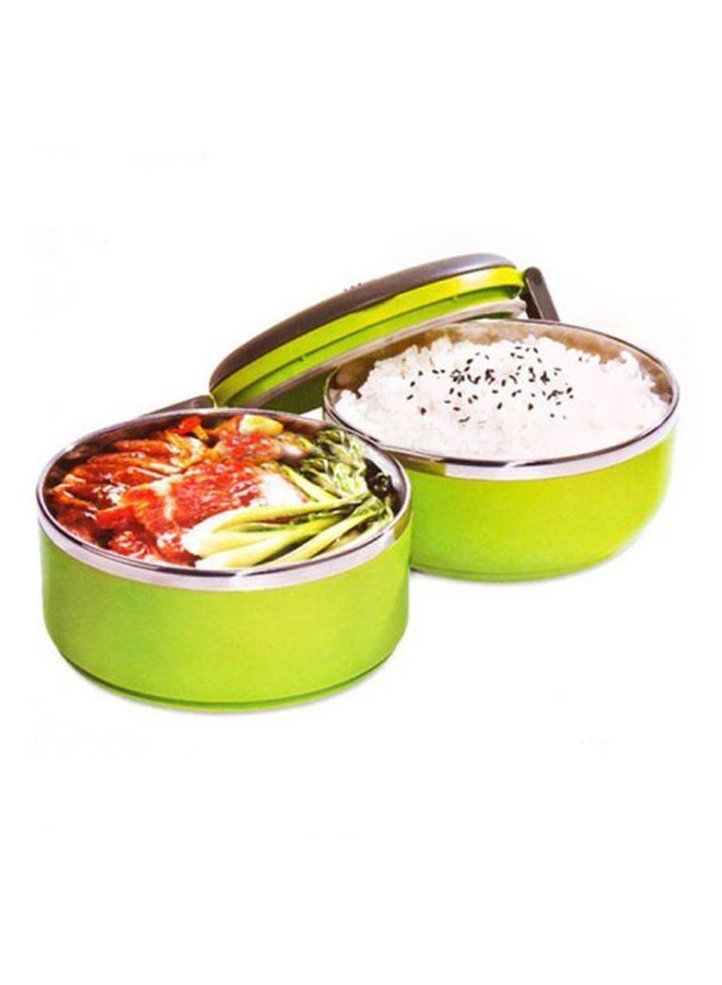 Royalford Double Layer Lunch Box Green  - Image 4